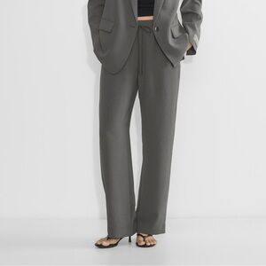 Aritzia Wilfred Thesis Pant - Sz Medium GREY GRAY